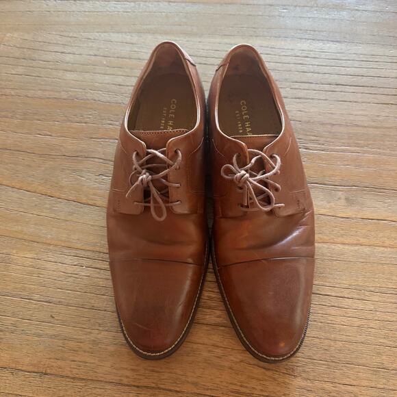 Cole Haan Men's Warren Cap Toe Derby Dress Shoes - Size 9.5 - Picture 8 of 8